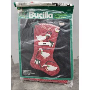 Bucilla Christmas Quilted Stocking Kit